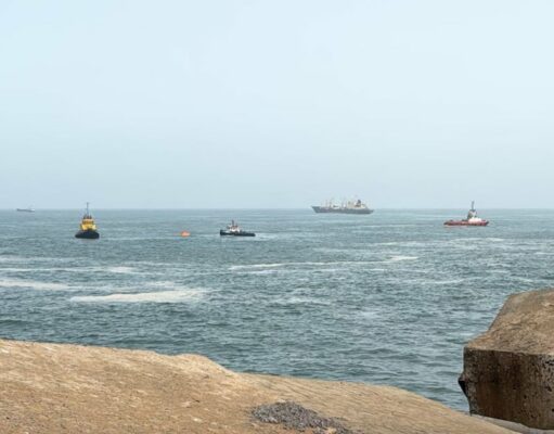 Port de Casablanca : suspension du trafic maritime suite à la chute de 85 conteneurs du navire Ionikos