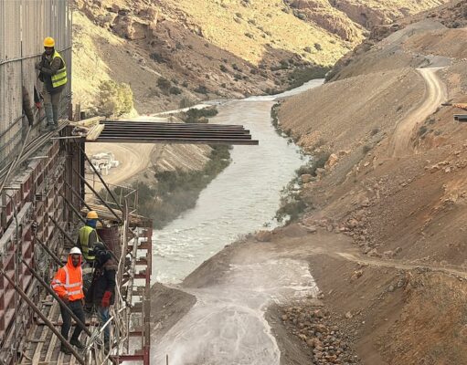 Les retenues du barrage Mohammed V atteignent 93%, les travaux de surélévation se poursuivent