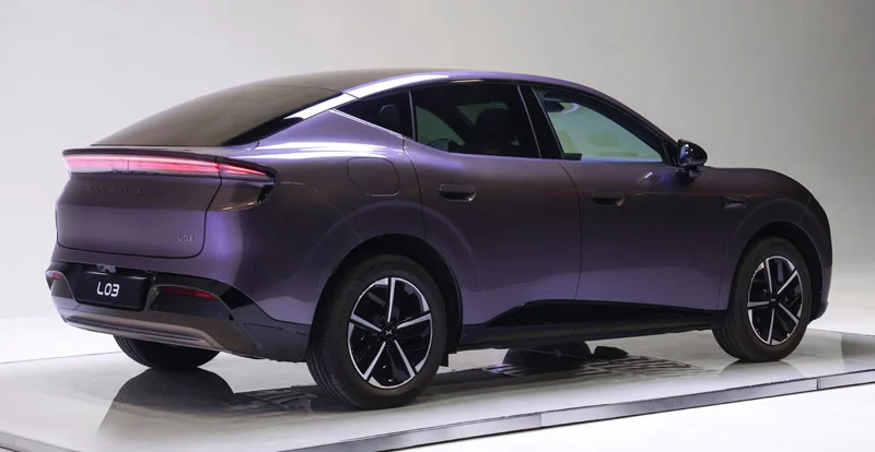 Le L03 se démarque par sa silhouette élancée