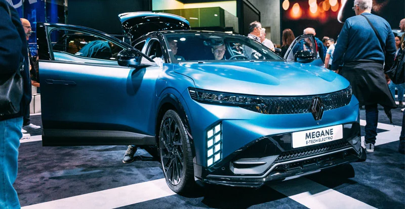 La Mégane E-Tech affiche une personnalité dynamique