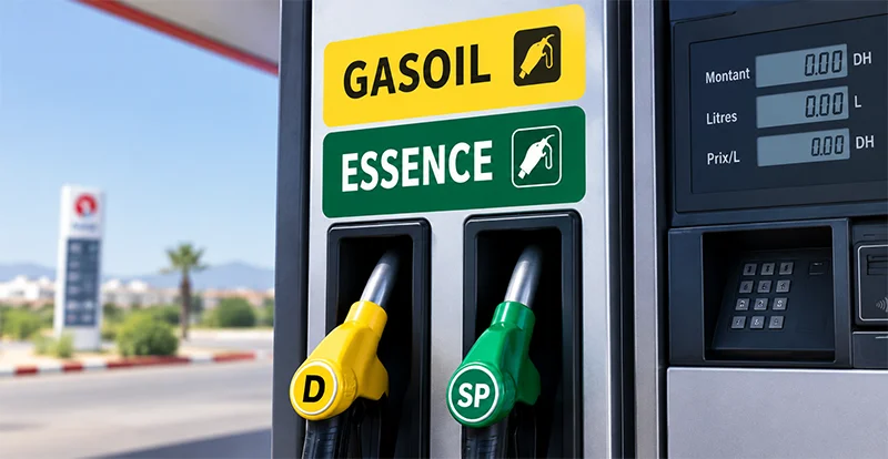 À la pompe, le gasoil s'affiche désormais au-dessus de l'essence au Maroc