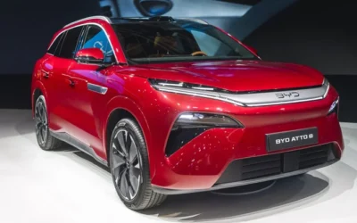 Nouveau BYD Atto 8 EV 2027 : le SUV 7 places qui révolutionne le « Flash Charging »
